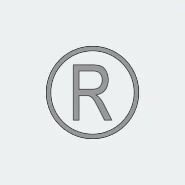 The registered trademark symbol is an "R" in a circle.