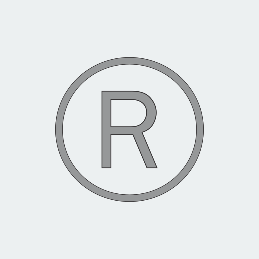 The registered trademark symbol is an "R" in a circle.